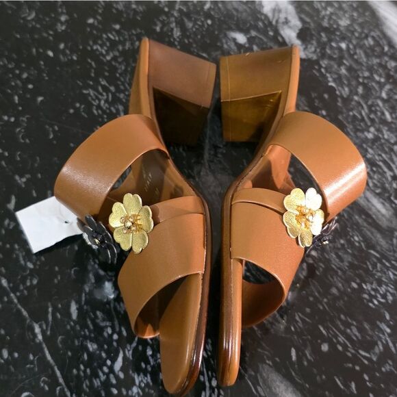 BRAND NEW ITALIAN SHOEMAKERS  FLORAL WOMEN'S DESIGN SANDALS - Picture 12 of 13